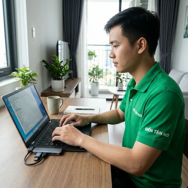 Kỹ thuật viên ĐẾN TẬN NƠI cài driver đầy đủ sau khi cài Windows tại nhà Đà Nẵng