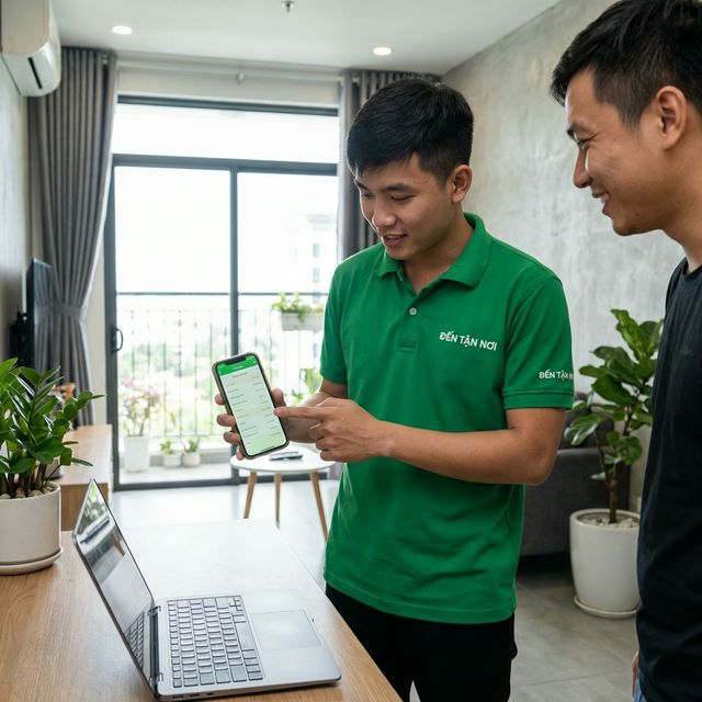 Kỹ thuật viên ĐẾN TẬN NƠI báo giá minh bạch trước khi sửa chữa